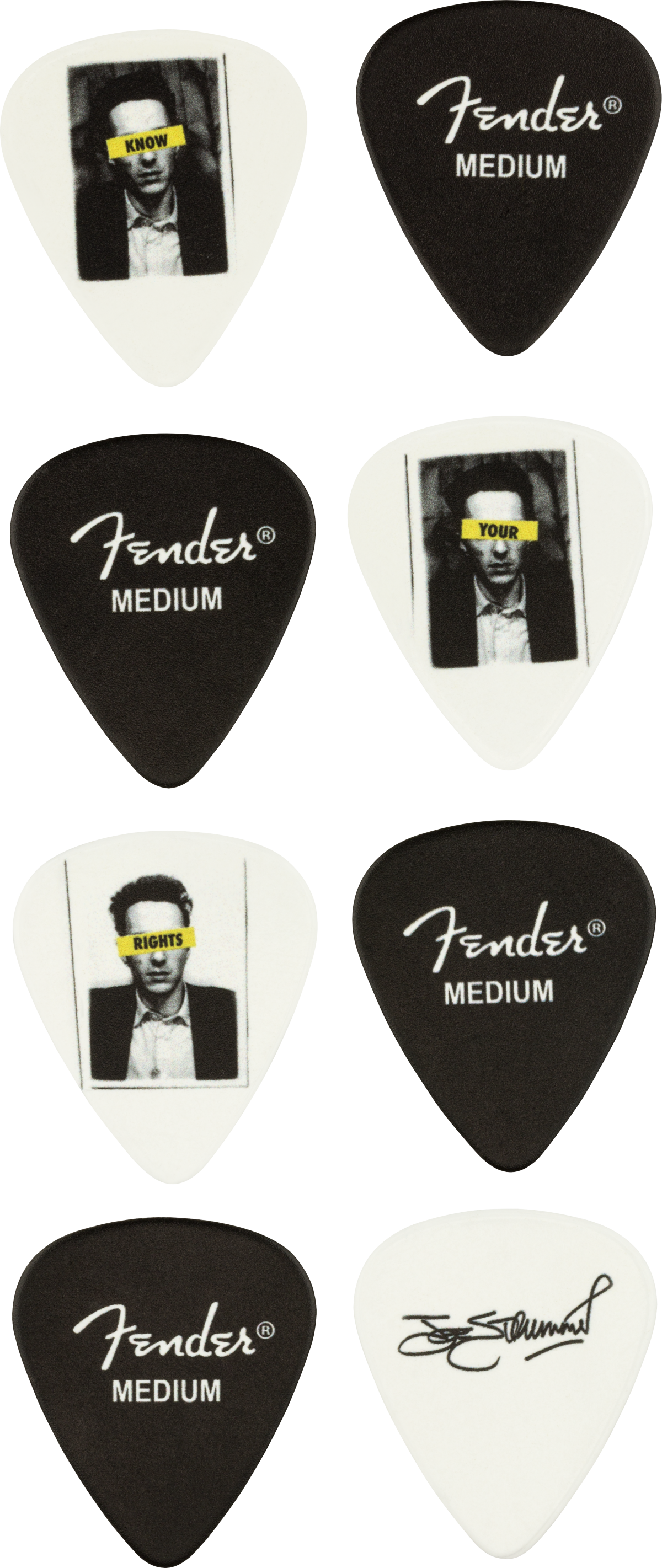 STRUMMER PICK TIN, MED (8)