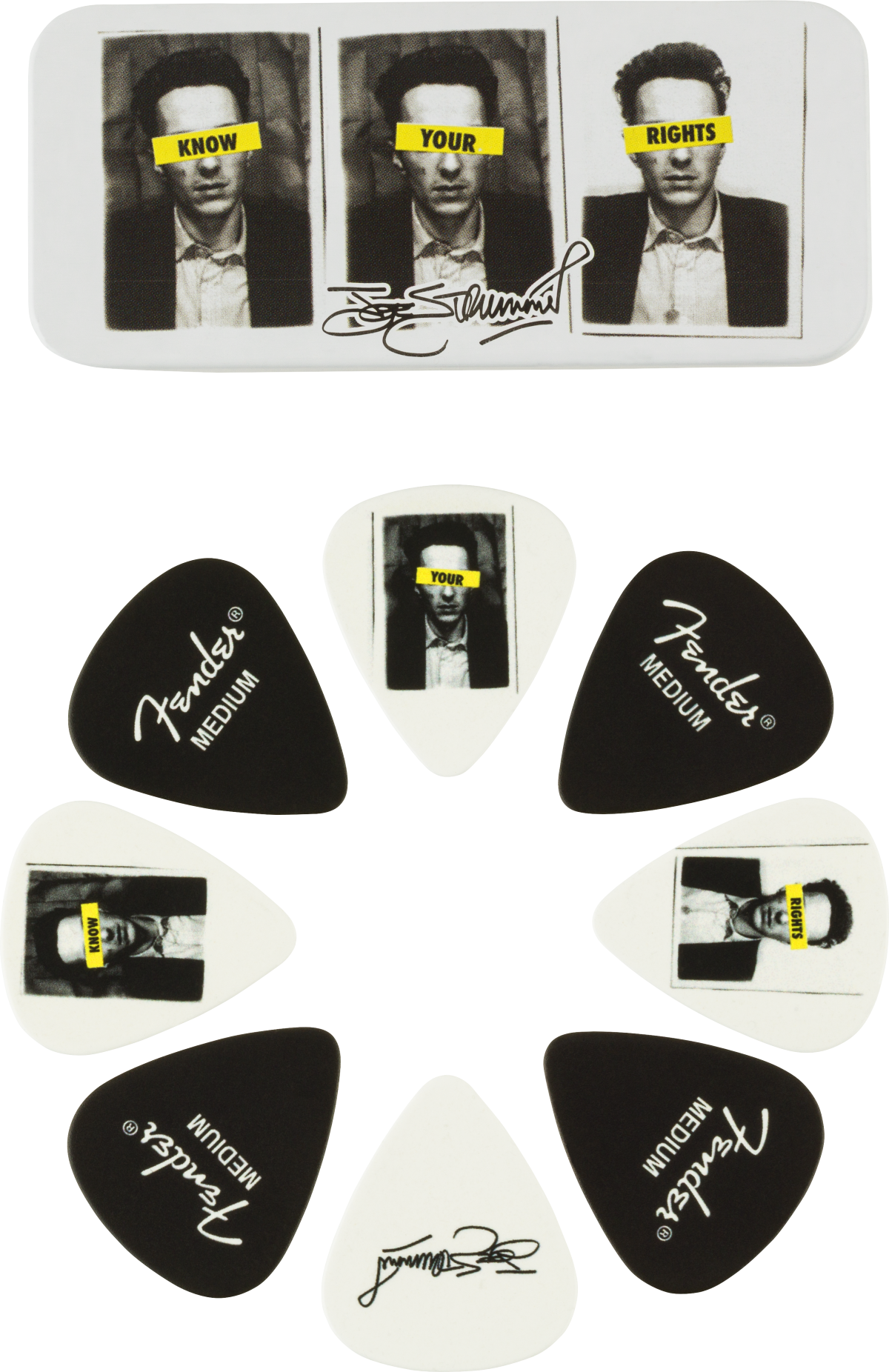 STRUMMER PICK TIN, MED (8)