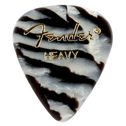 Puas para Guitarra Fender Paquete de 12 Piezas Celluloid Heavy