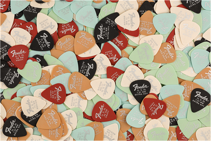 Puas para Guitarra Fender Paquete de 12 Piezas Dura-tone Derlin .58mm Nylon N