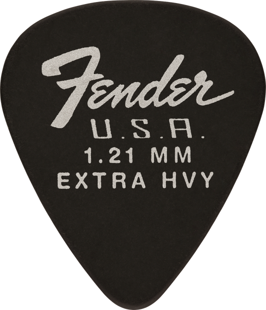 PUAS FENDER DURA-TONE DELRIN PICKS, FORMA 351 - PAQUETE DE 12