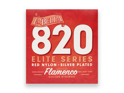 Encordadura para Guitarra Clasica Labella Flamenco Nylon Rojo | 2000650 N