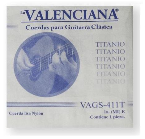 Cuerda Suelta La Valenciana Guitarra Clásica 1a Nylon Titanio