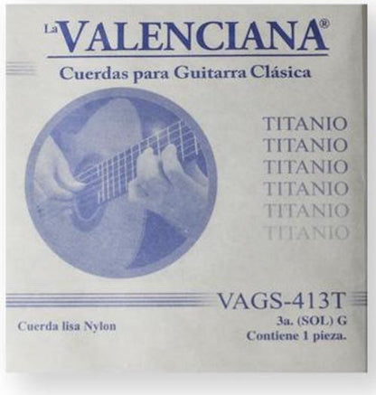 Cuerda Guitarra Clas. la Valenciana 3a.ny. Titanio N