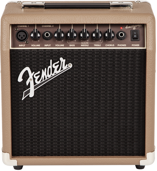 AMPLIFICADOR FENDER ACOUSTASONIC 15 2313700000 N