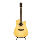 GUITARRA TEXANA ACUSTICA CON RESAQUE NATURAL MATE C-DGR-NTM N