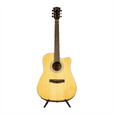 GUITARRA TEXANA ACUSTICA CON RESAQUE NATURAL MATE C-DGR-NTM N