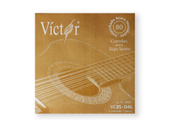 PAQUETE DE CUERDAS  BAJO SEXTO VICTOR 3A/SOL AC 046 N