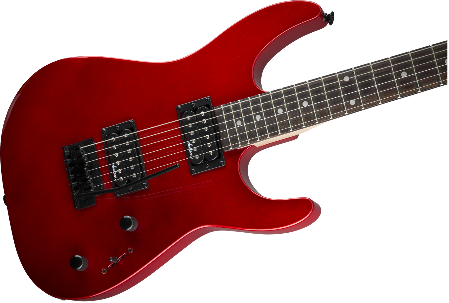 GUITARRA ELECTRICA JACKSON SERIE JS DINKY ™ JS11 ROJO METALICO |