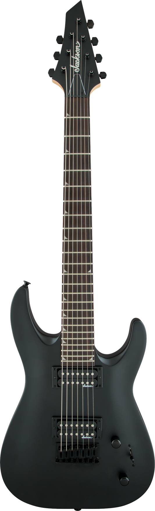 GUITARRA ELECTRICA JACKSON DE 7 CUERDAS JS22-7 DKA AH FB - HT STN BLK | 2910132568 N
