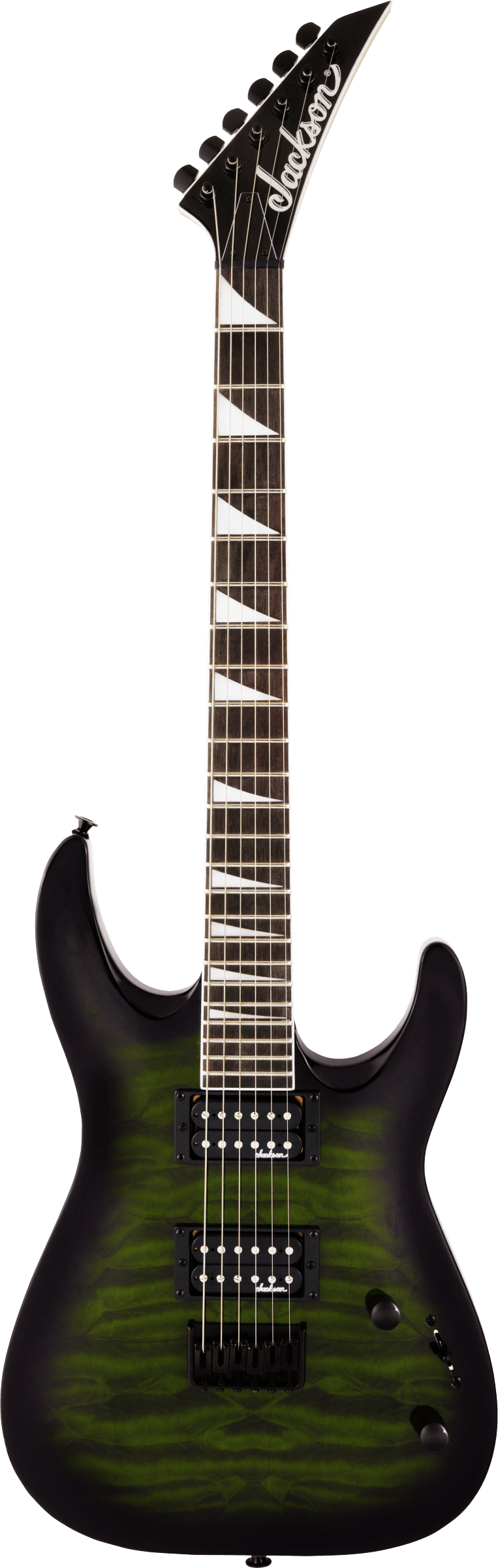 GUITARRA ELECTRICA JACKSON JS SERIES DINKY ARCH TOP JS32Q DKA HT GREEN BURST N