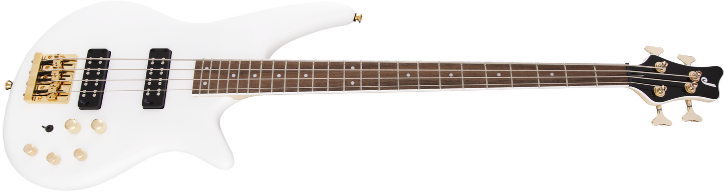 Bajo Eléctrico Jackson JS Series Spectra Bass JS3 Blanco Dorado