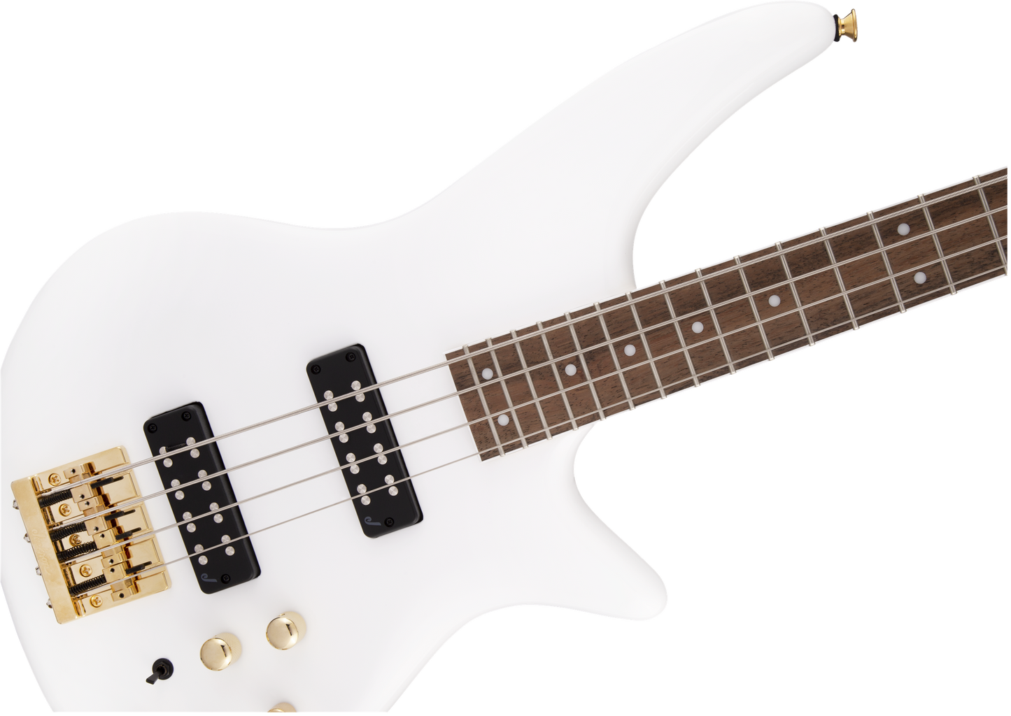 Bajo Eléctrico Jackson JS Series Spectra Bass JS3 Blanco Dorado