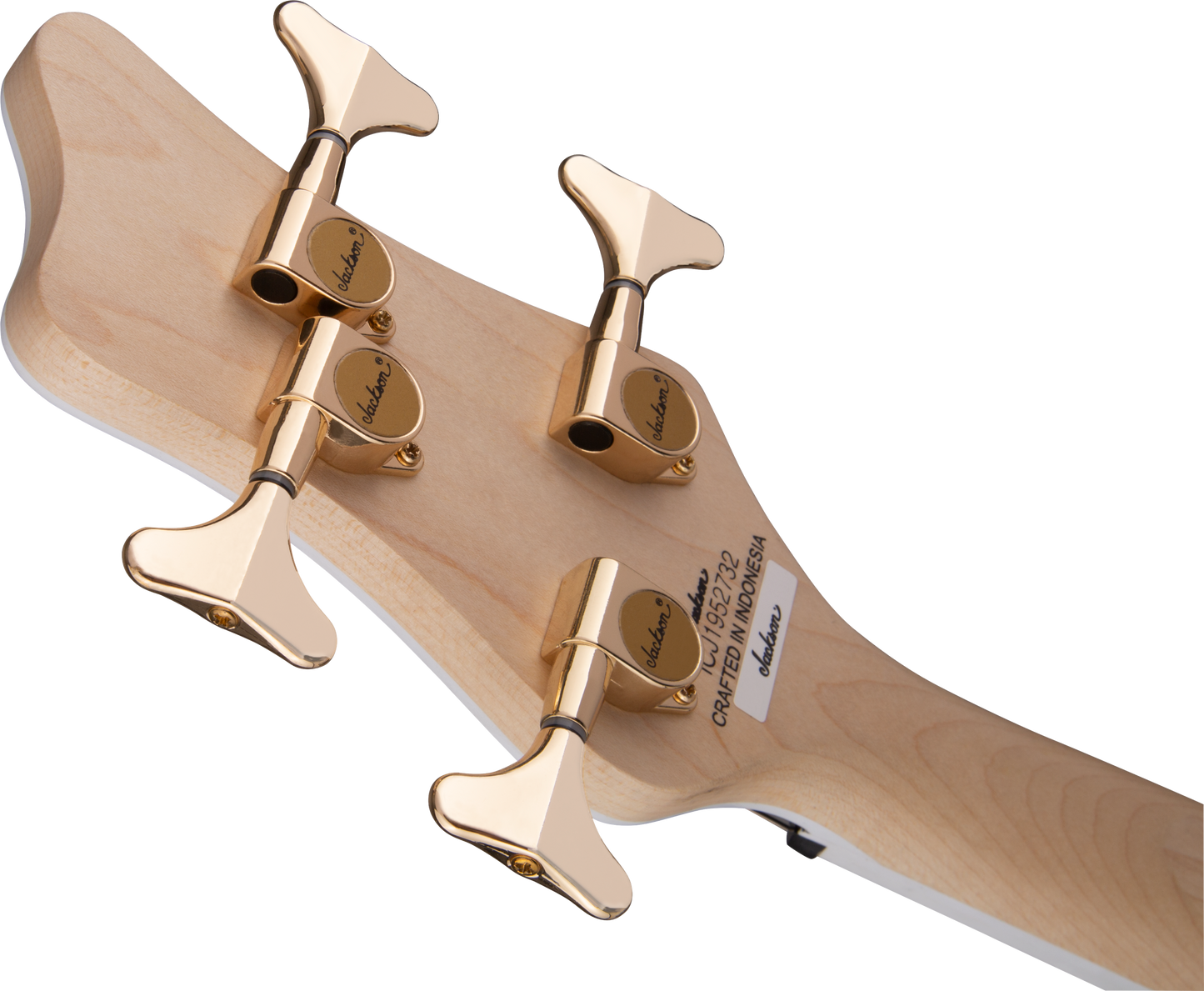 Bajo Eléctrico Jackson JS Series Spectra Bass JS3 Blanco Dorado