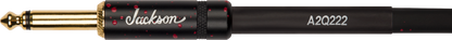 Cable de Alto Rendimiento Jackson Negro y Rojo 3.33m
