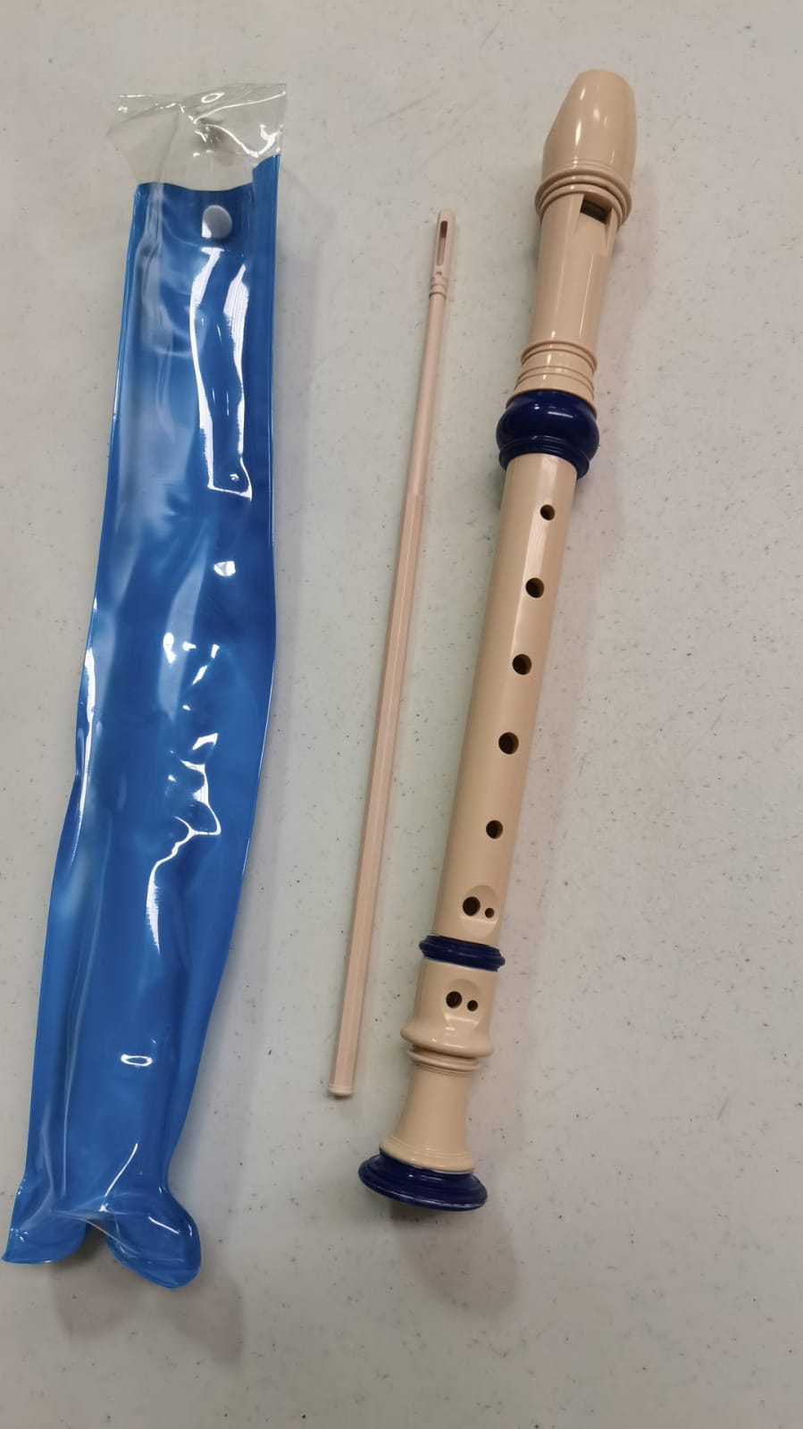 FLAUTA DULCE PARA PRINCIPIANTES QM8A2G CON LIMPIADOR
