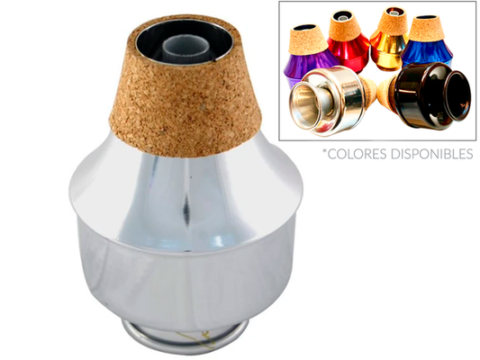 Sordina para Trompeta el Cometa Wow-wow Aluminio Varios Colores