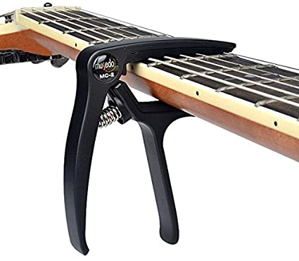 CAPODASTRO P/ GUITARRA ELECTRO ACUSTICA MUSEDO NEGRO MC-2B N
