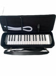 MELODICA EXTREME 32 TECLAS 2 1/2 OCTAVAS ESTUCHE CON CIERRE  NEGRA N