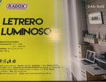 LETRERO LIMINOSO TIPO VINTAGE 246-500