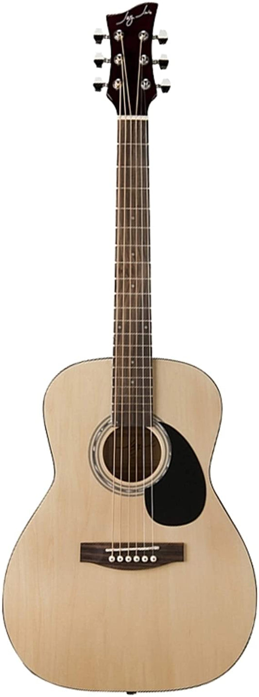 PAQUETE DE GUITARRA JAY TURSER  3/4 ACUSTICA NATURAL FUNDA‐PUAS‐ AFINADOR | JJ43-PAK-N N