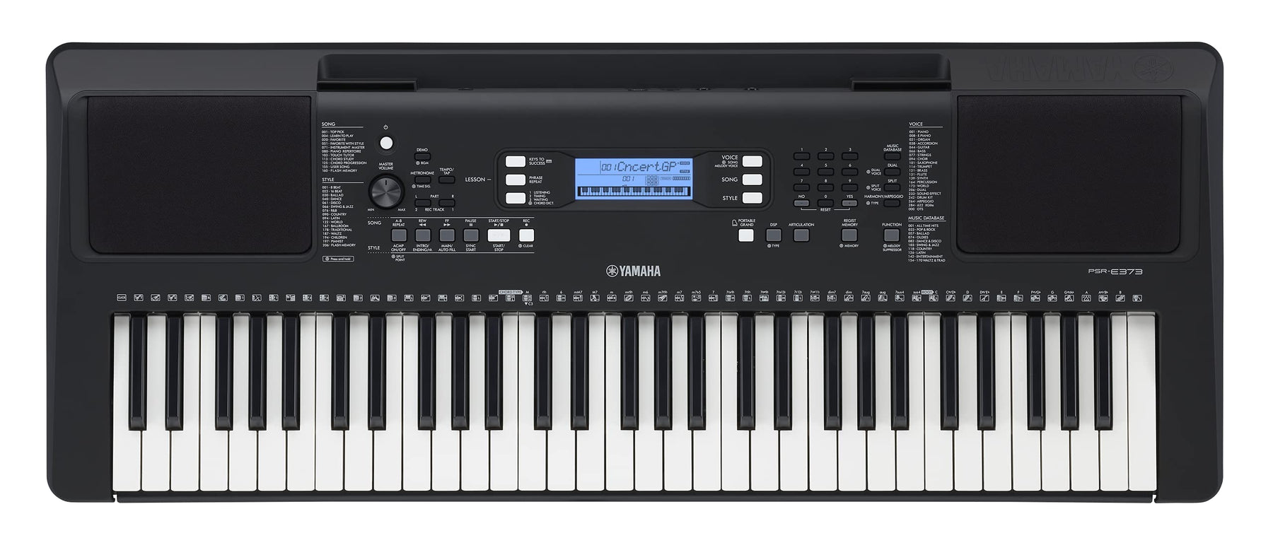 Teclado Portatil Yamaha Psr-e373 N
