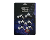 MAQUINARIA JIMMY WESS PARA GUITARRA ELECTRICA 6 EN LINEA CROMADA N