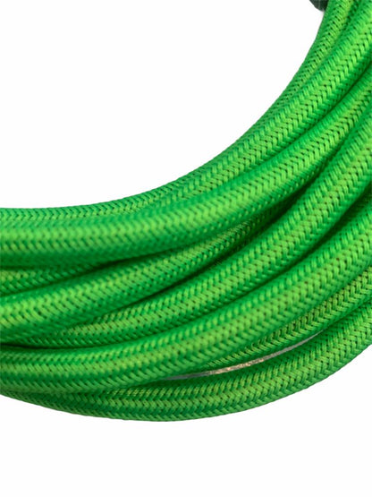 Cable Texturizado para Instrumento Plug 1/4 Strukture Verde Neón 5.7m N