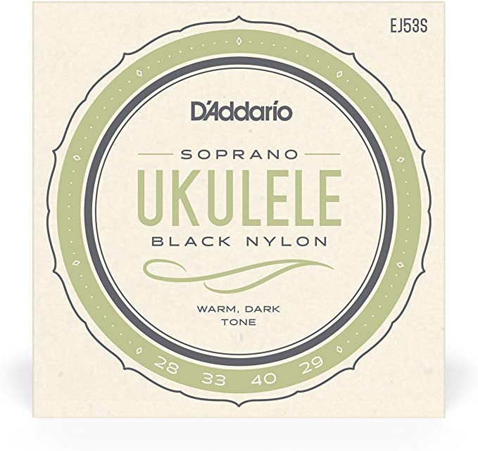CUERDAS PARA UKULELE SOPRANO DADDARIO NYLON N