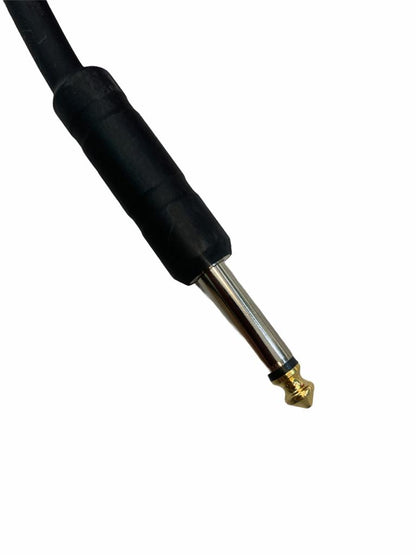 Cable Texturizado para Instrumento Strukture Amarillo Neon Plug 1/4 5.7m N