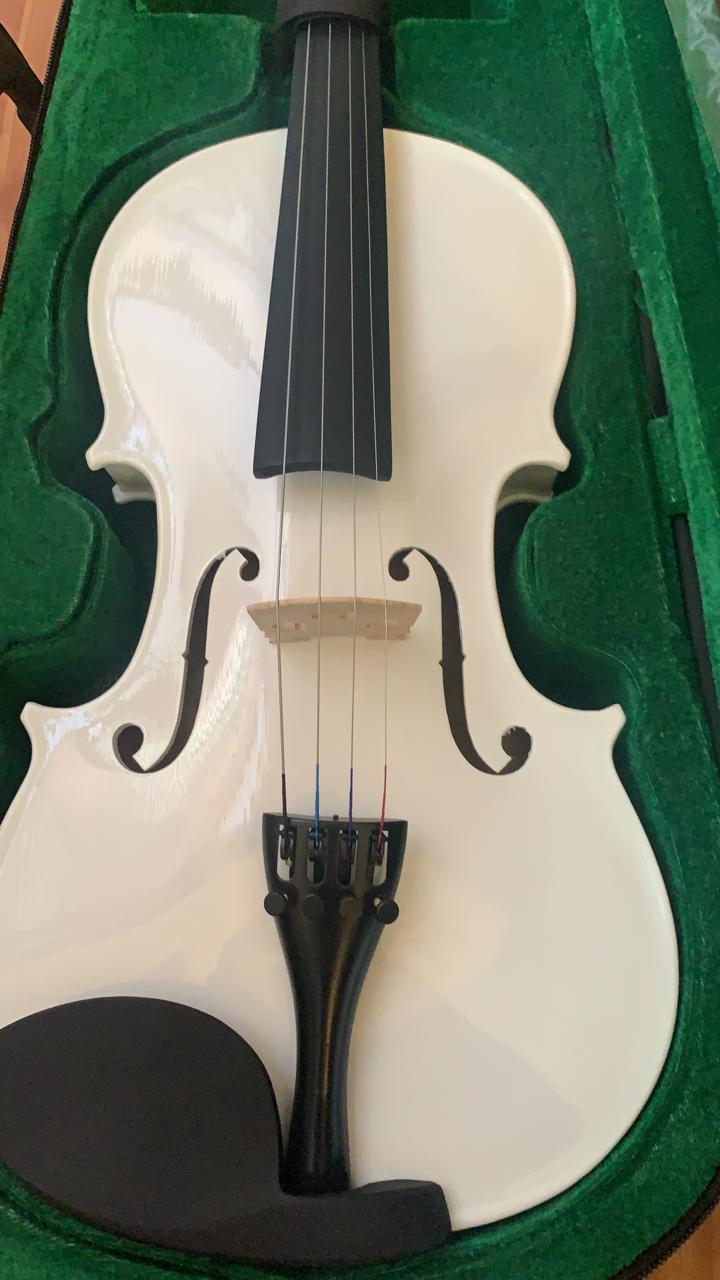 VIOLIN ESTUDIANTE 4/4 BLANCO SOLID SPRUCE AMADEUS CELLINI