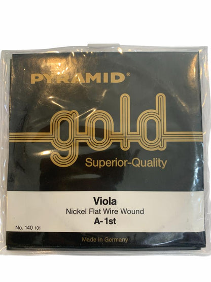 Encordadura Pyramid Gold para Viola