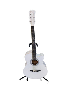 GUITARRA ELECTROACUSTICA 40" BLANCA SEGOVIA | SGF238CEWH N