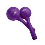 MARACAS COLOR MORADO PAR ALICE