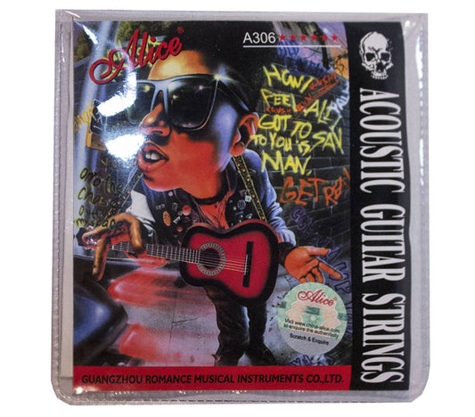 JUEGO DE CUERDAS P/GUIT ACUST-TEXANA 10/47 ACERO ALICE A306XL N