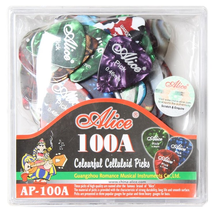 Paquete de 100 Plumillas Alice Celluloide Ap-100a N