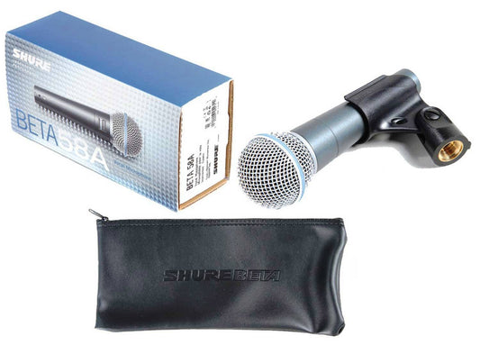 MICRÓFONO SHURE BETA 58A DINÁMICO SUPER CARDIOIDE