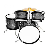 BATERIA JUNIOR  5 PIEZAS GRIS SPARKLE ARO NEGRO CENTURY CNBT050 N