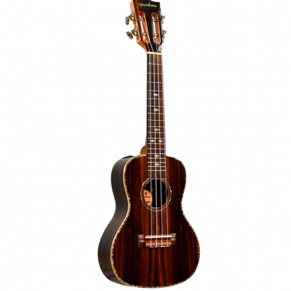 Ukulele Concierto Madera Ebano Alto Brillo C/fund Copacabana