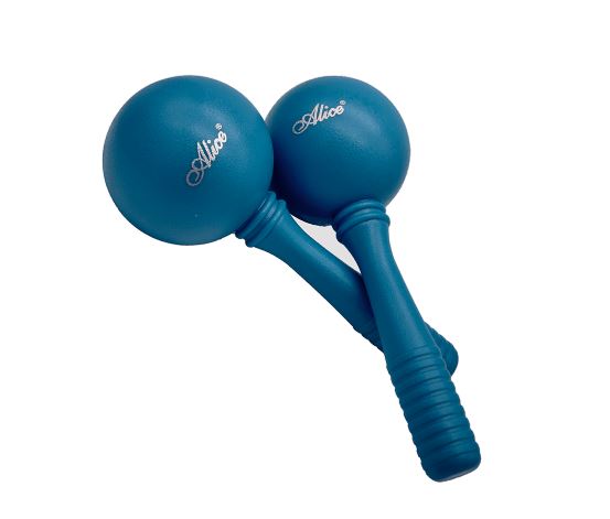 Maracas Color Azul Par Alice A045m/bl N