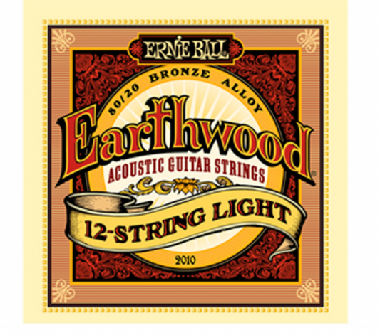 ENCORDADURA PARA GUITARRA DE 12 CUERDAS EBALL EARTHWOOD. 2002558 N