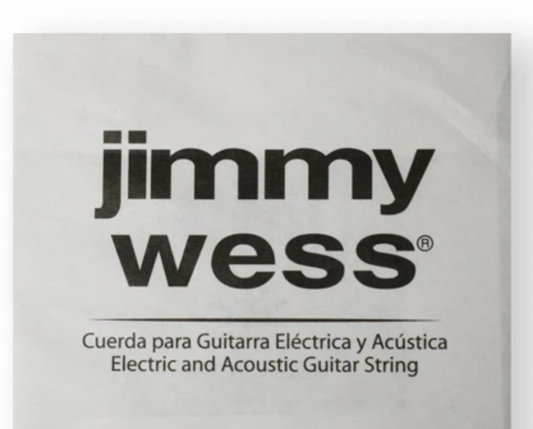 PAQUETE CUERDA JIMMY WESS PARA GUITARRA ACUSTICA, 0.028 BRONCE FOSFORADO N