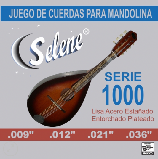 CAJA DE CUERDAS ACERO LISA ESTAÑADO 2A LA SELENE 1002 N
