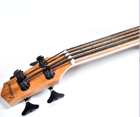 UKULELE BAJO COPACABANA ELECTROACUSTICO CON FUNDA CPUKB001 N