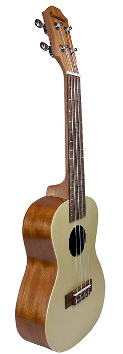 UKULELE CONCIERTO MADERA SPRUCE/CAOBA CON FUNDA COPACABANA CPUK051 N
