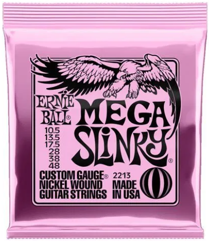 ENCORDADURA ERNIE BALL MEGA SLINKY PARA GUITARRA ELECTRICA ,0105-,048 N