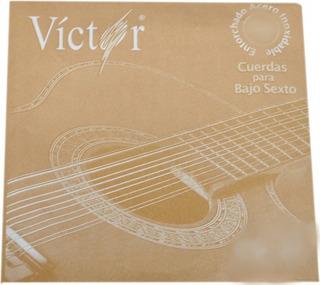 PAQUETE DE CUERDAS  BAJO SEXTO VICTOR 3A/SOL AC 046 N