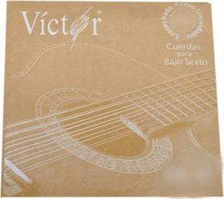 PAQUETE DE CUERDA PARA BAJO SEXTO VICTOR 1A. AC 023 N