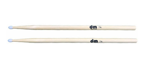 BAQUETA BATERIA 7A MAPLE NYLON PAQC/ 12 PARES DIAMETRO.540 ⌘ DMBQ008 N