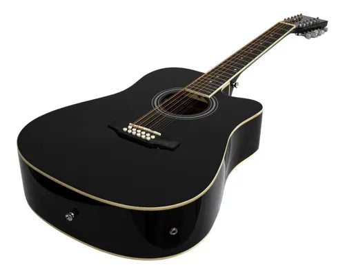 GUITARRA TEXANA ELECTROACUSTICA  NEGRA 12 CDAS SEGOVIA | SGC12BK N